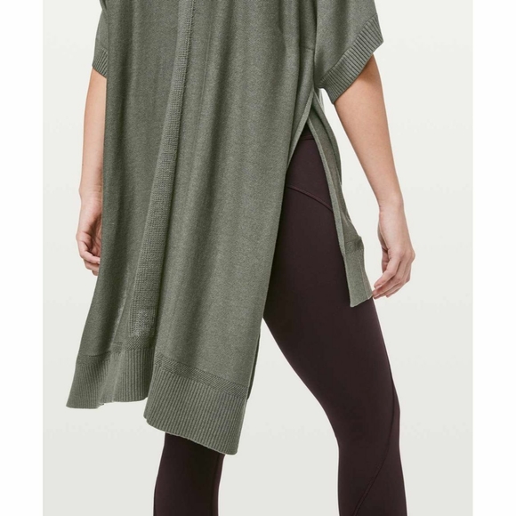 Lululemon cashmere-blend Be At Ease Poncho - Picture 3 of 7